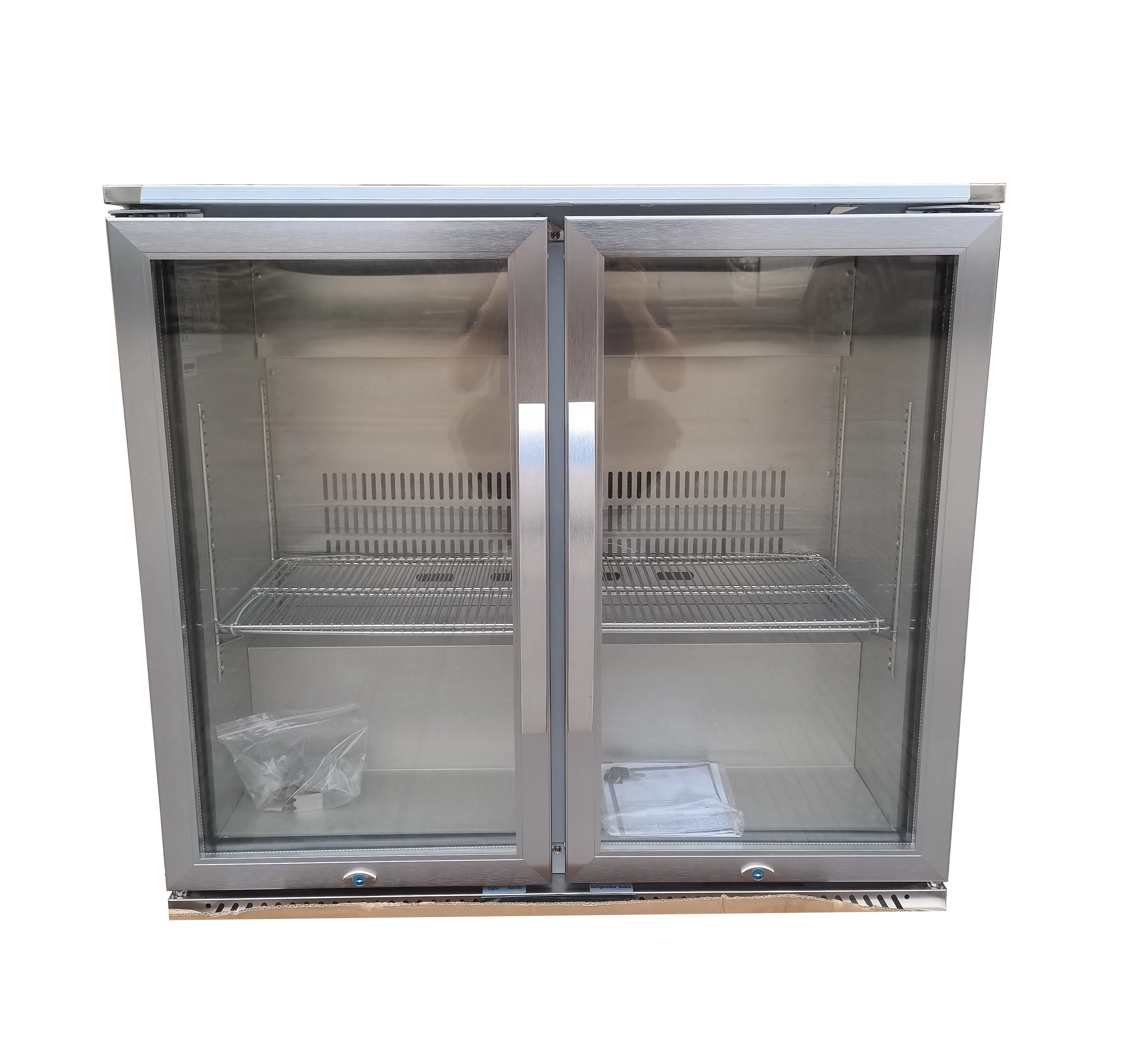 Glass door small Wine Display Cabinet wine cooler