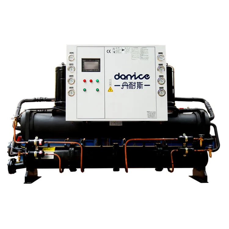 
Double screw Compressor 450kw Water Cooled Screw Chiller Manufacturer 