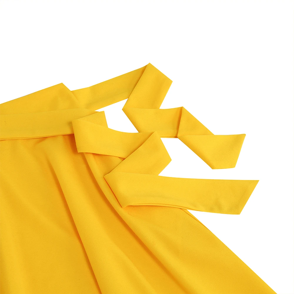 2023 Women Summer Vintage Pinup Mini Skirt With Bow Blue Green 50s 60s Rockabilly Skirt Casual Retro Swing Pleated Skirts VD3995