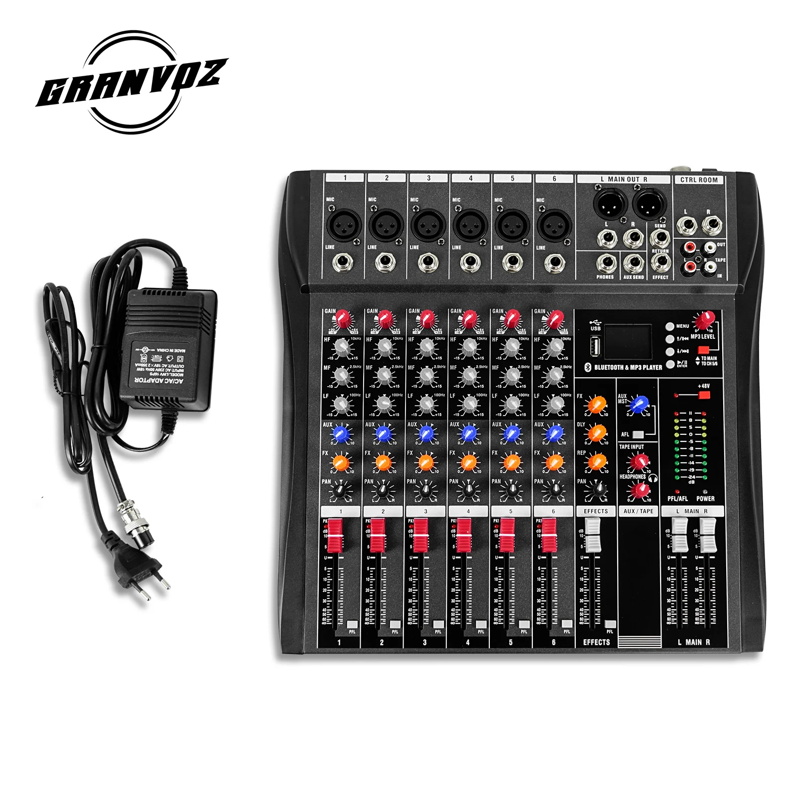 Миксер аудио mcmyk 12 шанал dj cd-проигрыватель и смеситель gax-4s миксер