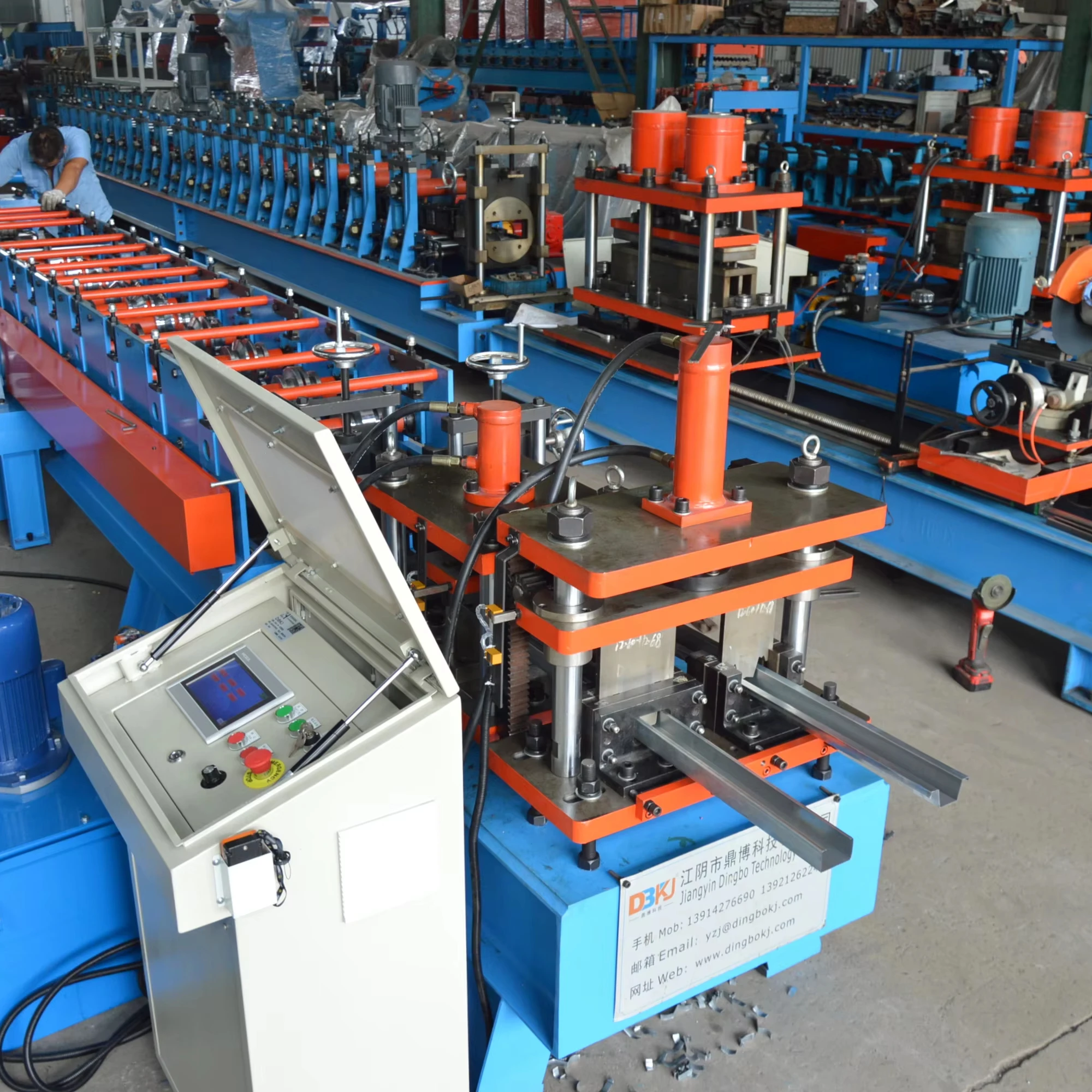High Efficiency automatic Metal Stud Forming Machine for construction Industry