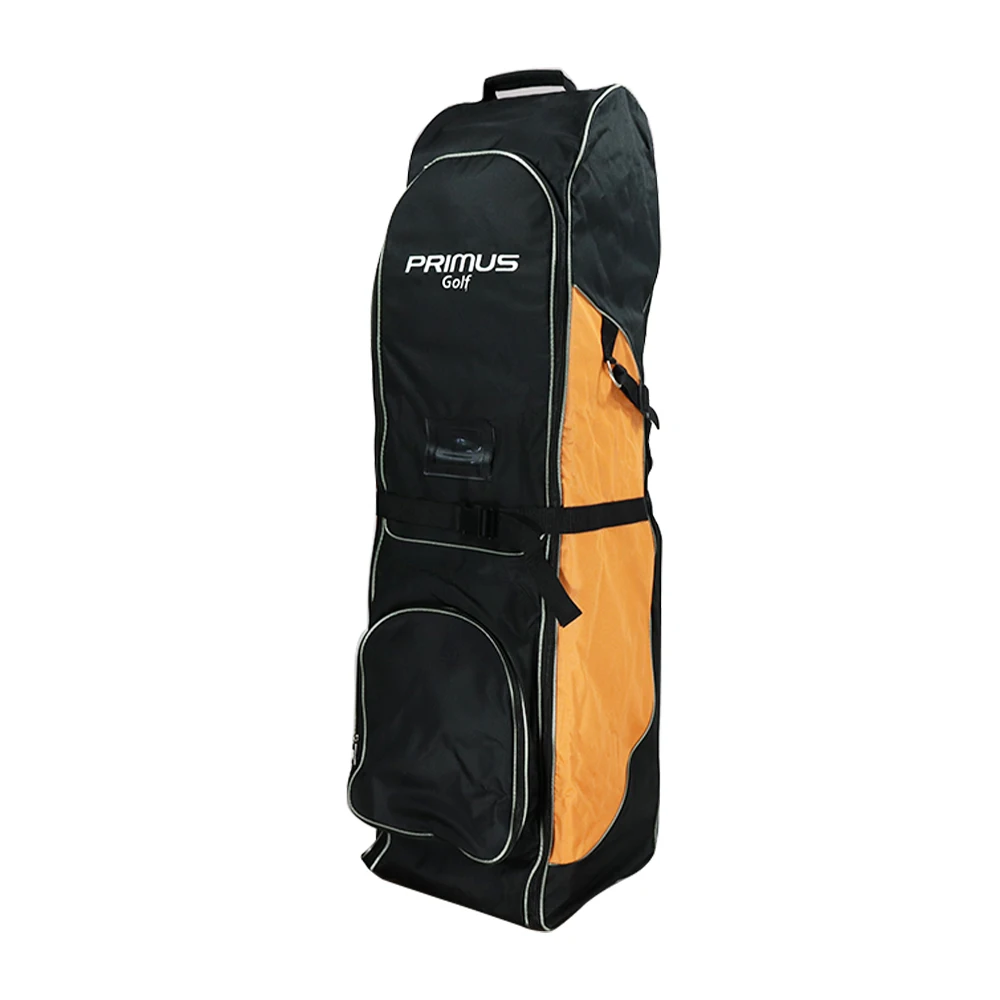 PRIMUS GOLF Wholesale Custom Logo Lightweight Folding Golf Aviation Bag waterproof Travel Golf bag with wheels