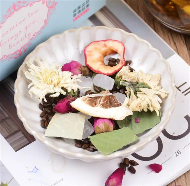 Wholesale flower tea Rose lemon tea