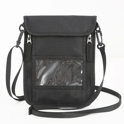 RFID anti-theft neck wallet bag Amazon travel storage passport bag