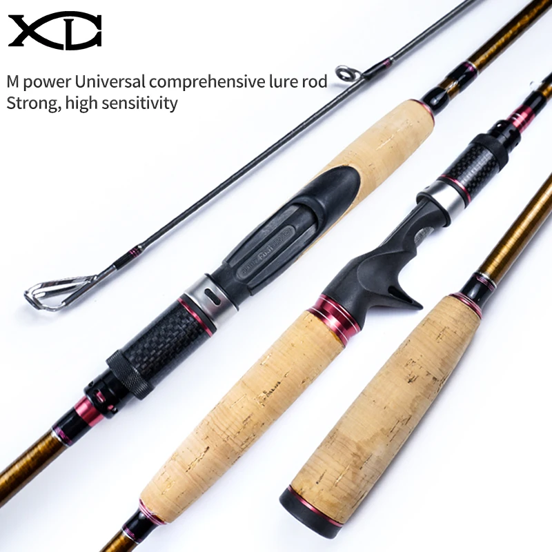 XDL 2.4m Carbon Fiber Spinning Casting Rod Inshore Offshore Fishing Rods Saltwater Slow Pitch Jigging Rod