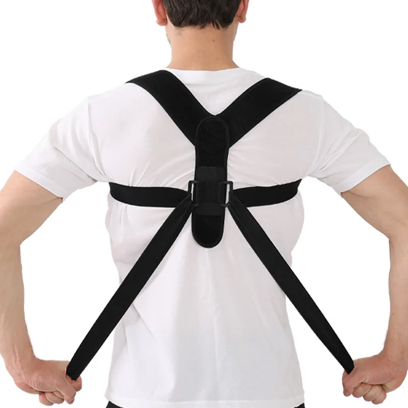 FSPG Fully Adjustable Straightener Upper Spine Support Posture Corrector-for Men and Women