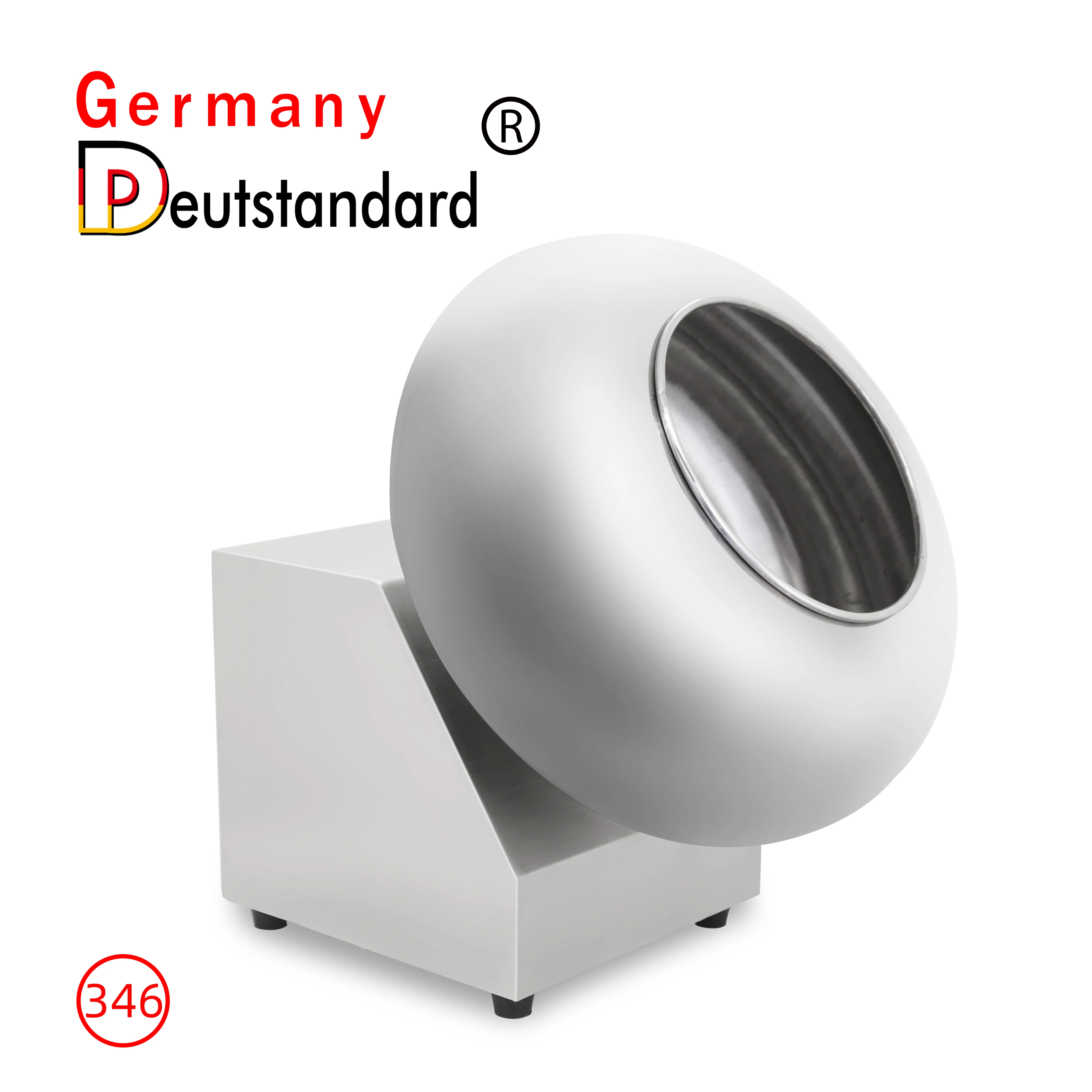 Heating Board Chocolate Coating Machine Sugar Candied Peanut Coat Machine /