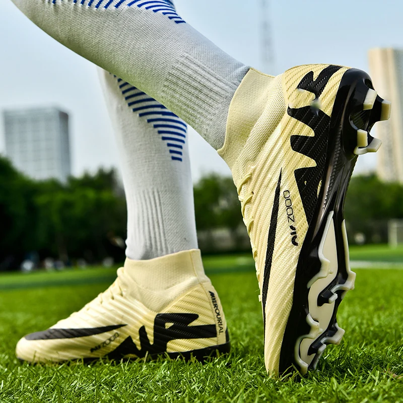 2024 Men Turf Indoor Soccer Shoes Cleats Original Superfly Futsal Football Boots Sneakers Men Chaussure De Foot