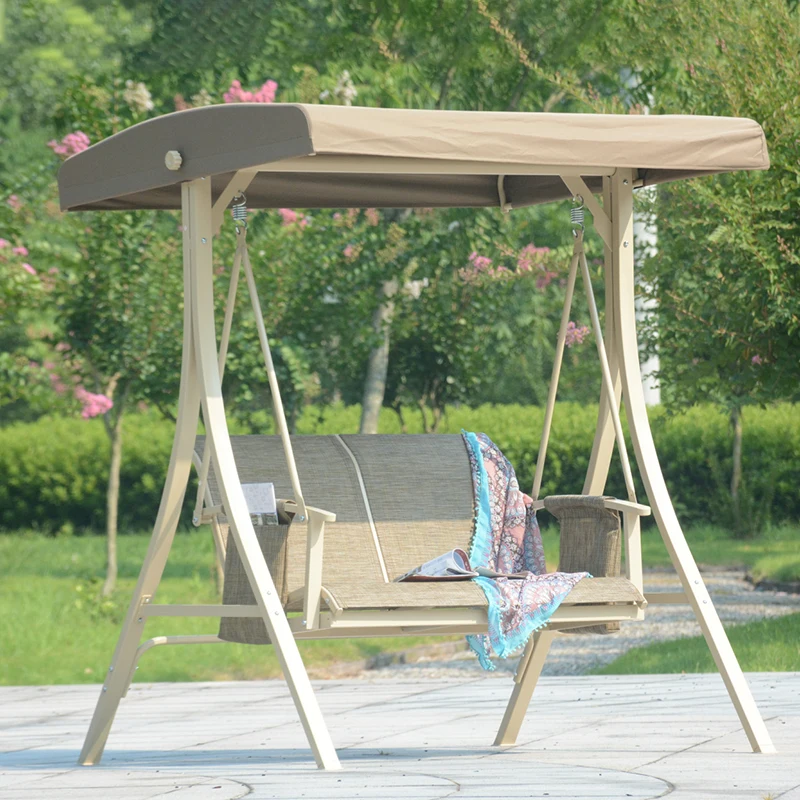Wholesale Hanging Patio Swings Chair Waterproof and Weather Resistant Outdoor Garden Metal Swing Chair for Outside Use