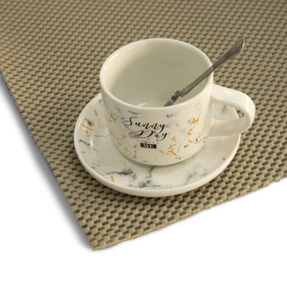 Anti Slip Roll Yoga Bath Kitchen Rugs PVC Rectangle Non Mat Pvc