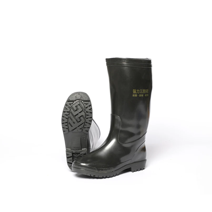 Baisheng Wholesale Protective Rain Boots Production Factory New Products Customized Safety China Pvc Rain Boots Reused