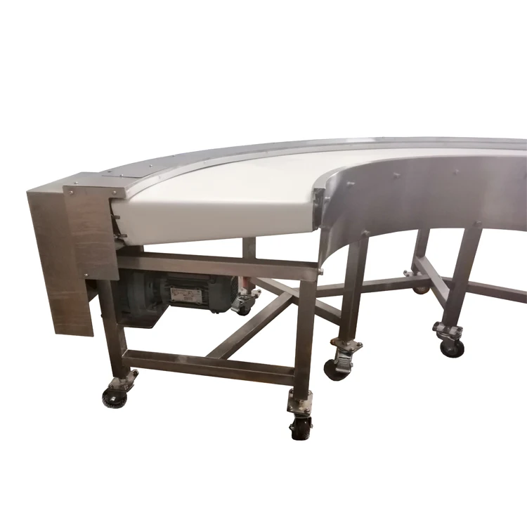 180 degree PU belt conveyor/Circular conveyor belt