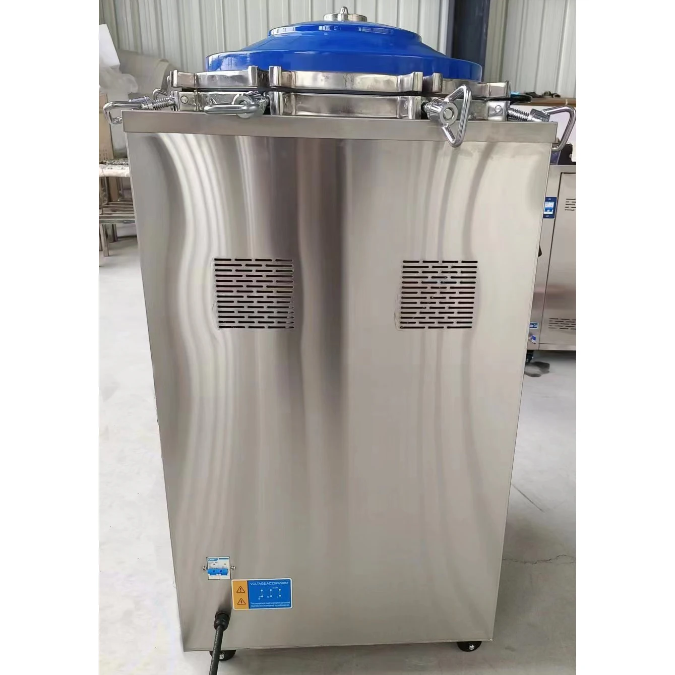 BNLS-Series 35L 50L 75L 100L 120L 150L Vertical Bolt structure high temperature autoclave Pressure Steam Sterilizer