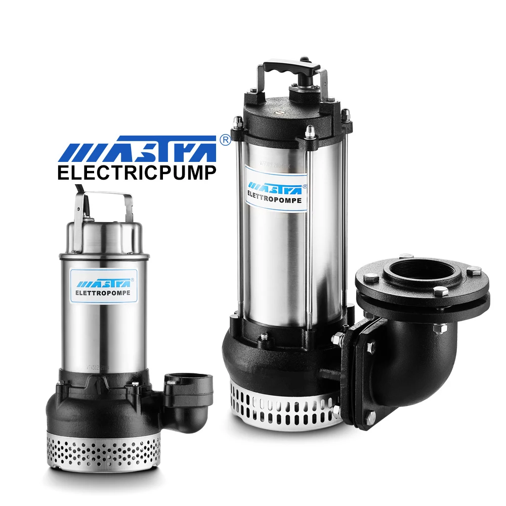 MASTRA 220/380V Big Power Dirty Water Cutting drainage pumps Stainless Steel Submersible Sewage Water Pump
