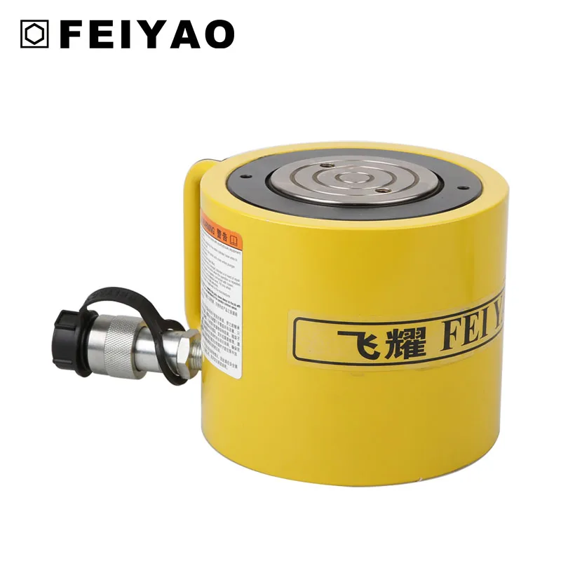 Hand pump hydraulic lifting cylinder single acting low height hydraulic cylinder