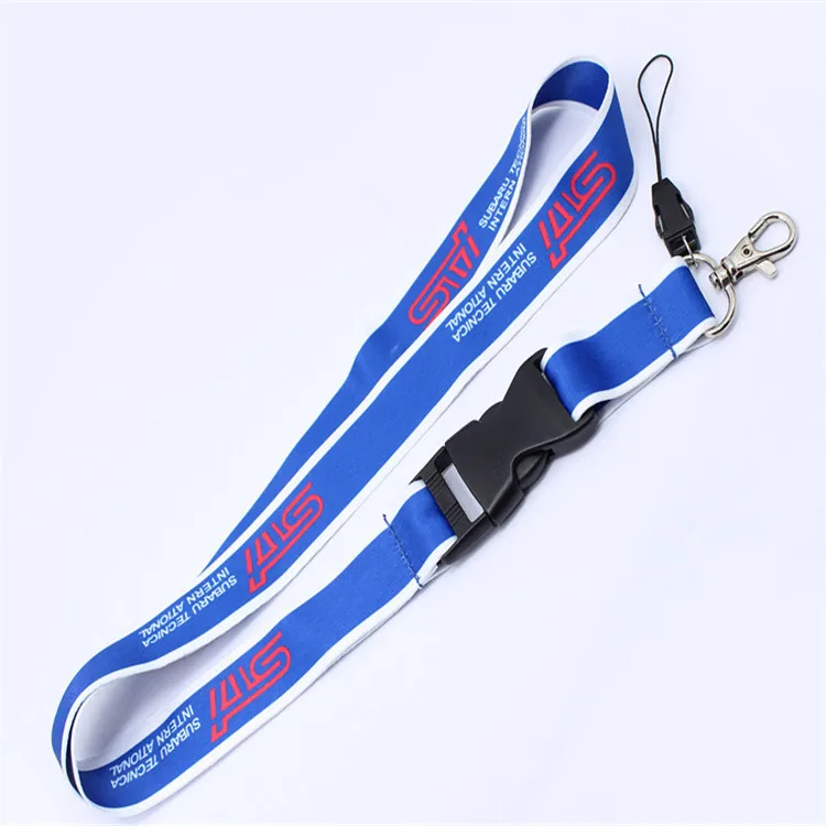 
Wholesale Sublimation Polyester Plain Cheap Personalized Custom Logo Printed Lanyard 