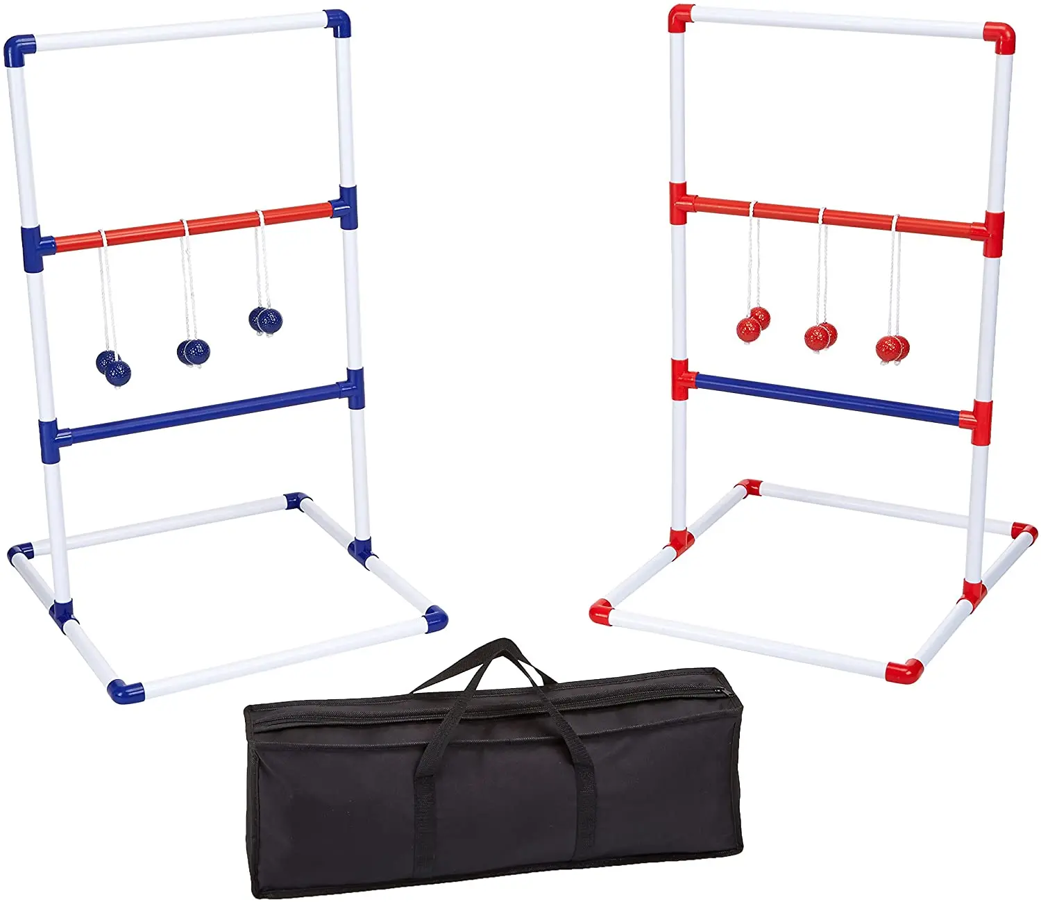 2022 Hot Selling Children Outdoor Sport Plastic Ladder Ball Game Set Golf Toss Game