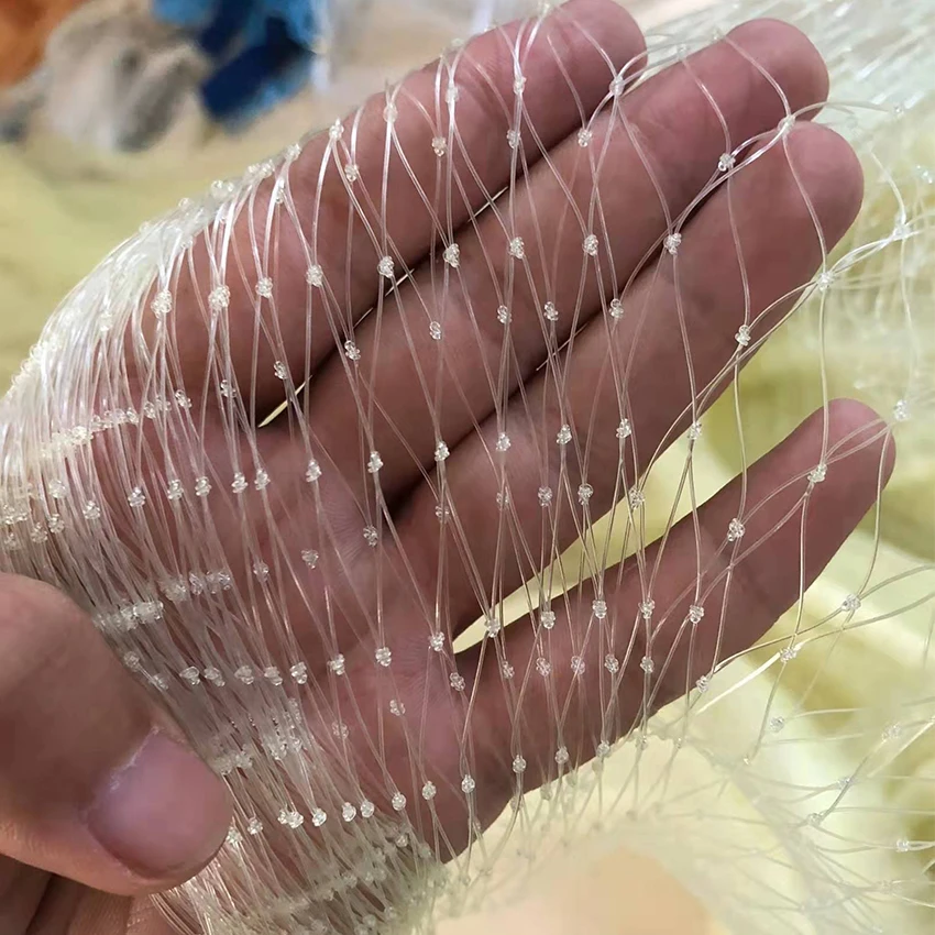 chinese Shiny Nylon thread casting fish pe fishing cast nets china for sale 1 cm mesh 3.5 m with Iron or lead sinker