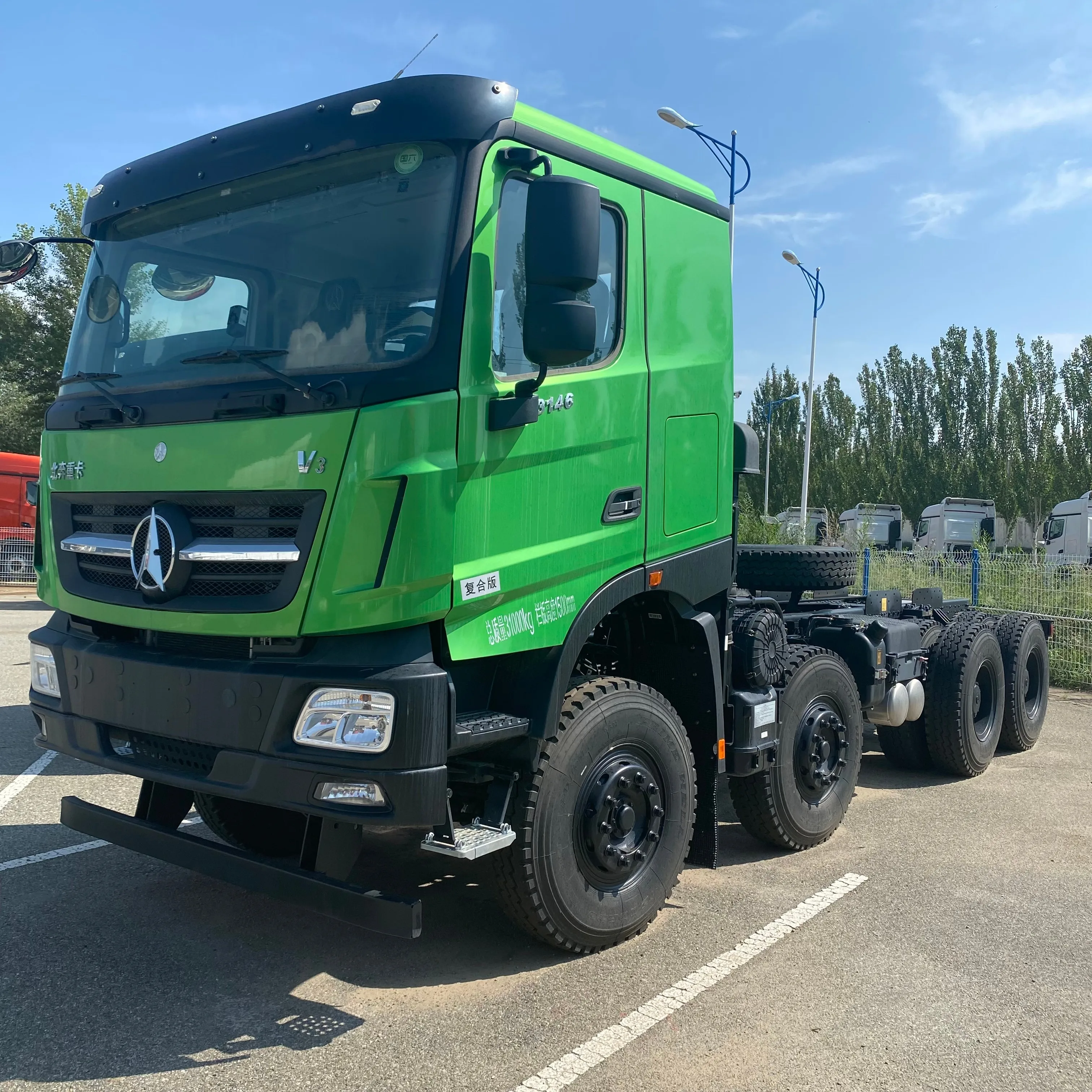 Beiben Ng80 6x4 460hp Actros Beiben  Tractor Trailer Head Truck
