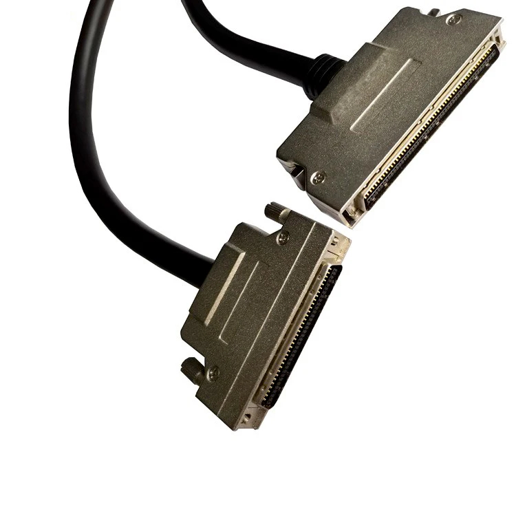 whole sale 68 ways HD68 pos female connector to DB68 pin female connector SCSI-III Shielded Cable