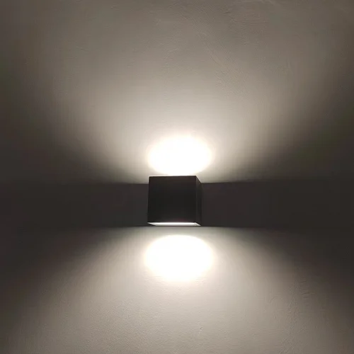 Modern outdoor beam angle adjustable living room cube ip65 COB 6w 10w night led wall light