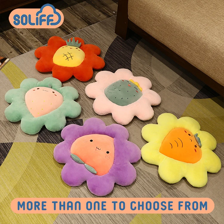 Seat Cushion Stuffed Plush Sofa Indoor Floor Home Chair Decor Winter Children Gift