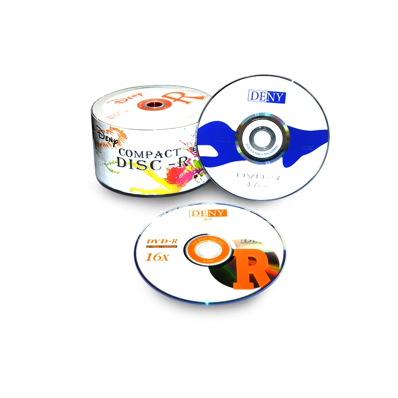 Professional empty dvd discs with 16x manufacture DVD-R 16X cd manufacture wholesale disc