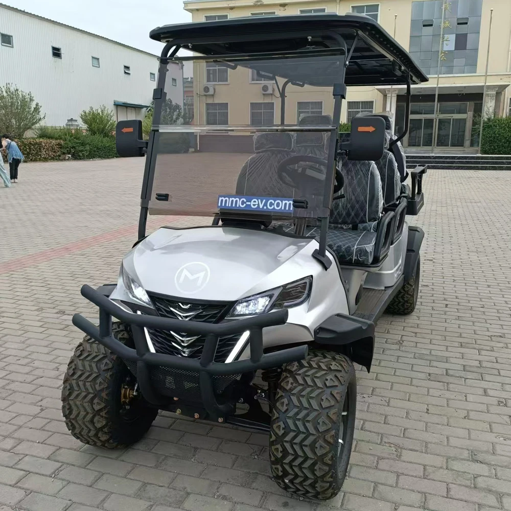 Sale Affordable Club Car 4 6 8 10 12 Seater Chinese Golf Car Off Road Buggy 4000/5000/7500 W Electric Golf Cart