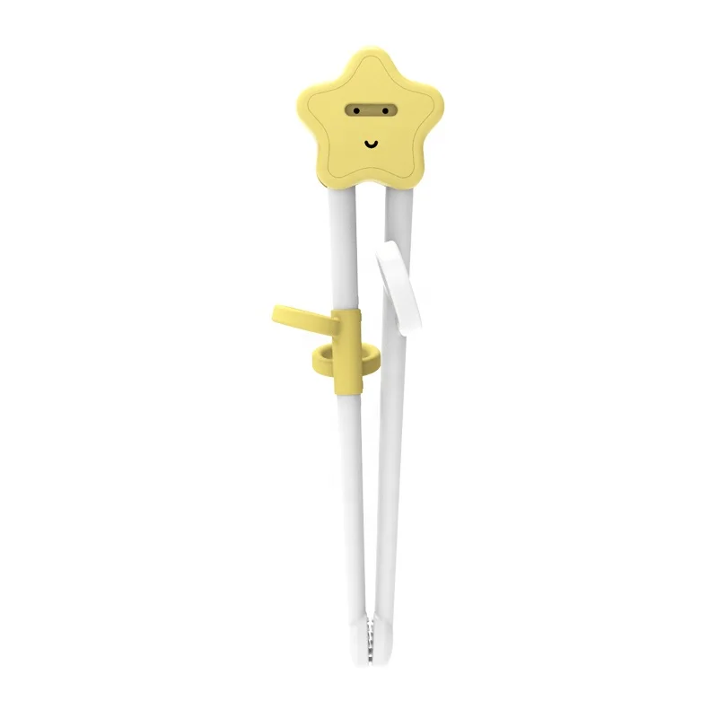  Eco friendly Silicone Kids Learning Cartoon Reusable Travel Toddler Children Baby Chopsticks Training Set for