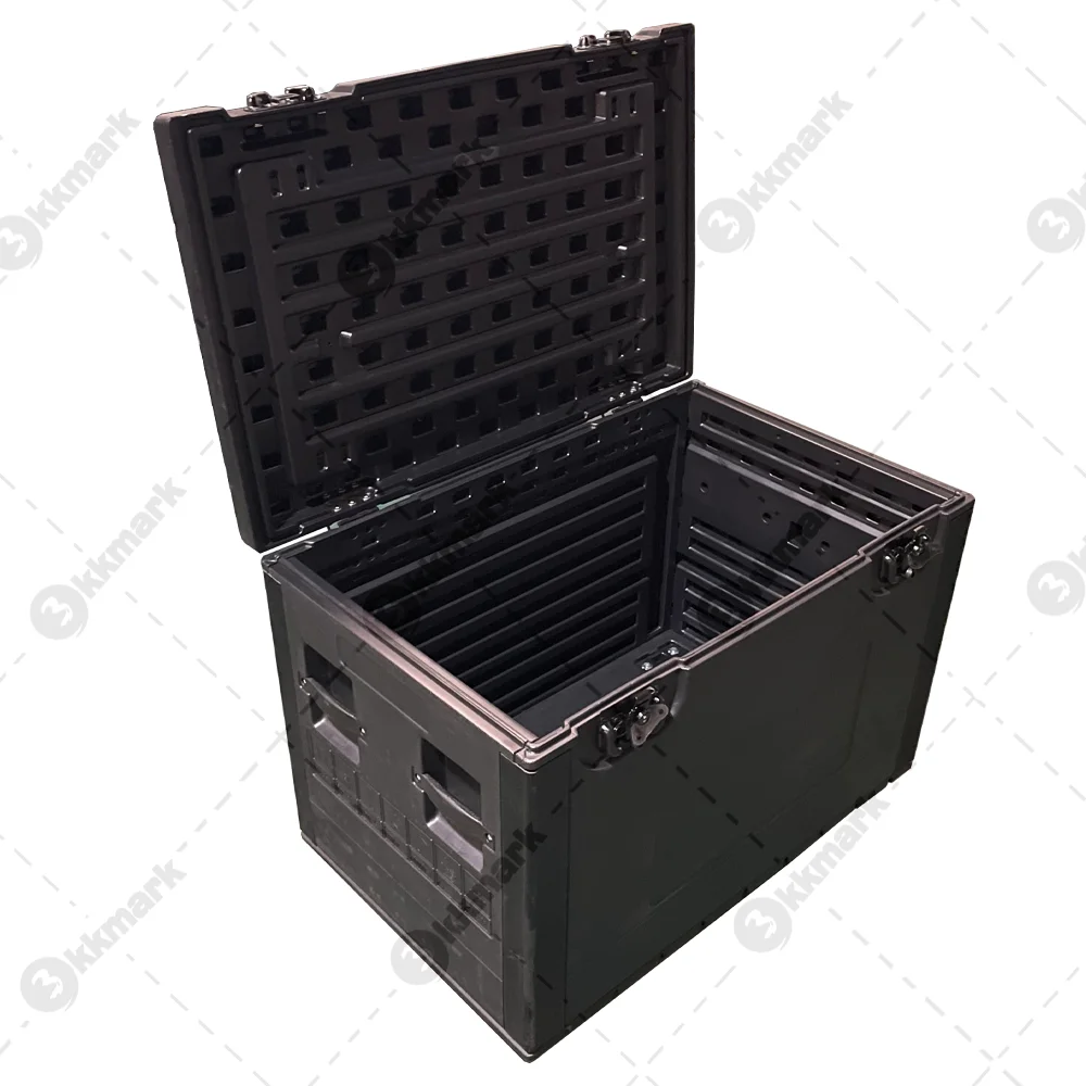 KKMARK High Quality Waterproof Shockproof Detachable HDPE Hard Plastic Tool Box Flight Case