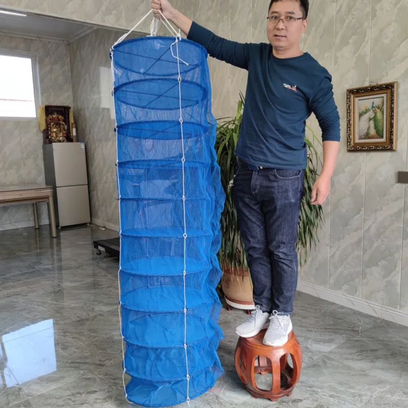 Оборудование для аквакультуры 10 слоев сельскохозяйственные устрицы Ловушки угрей сетка-фонарь гребешков