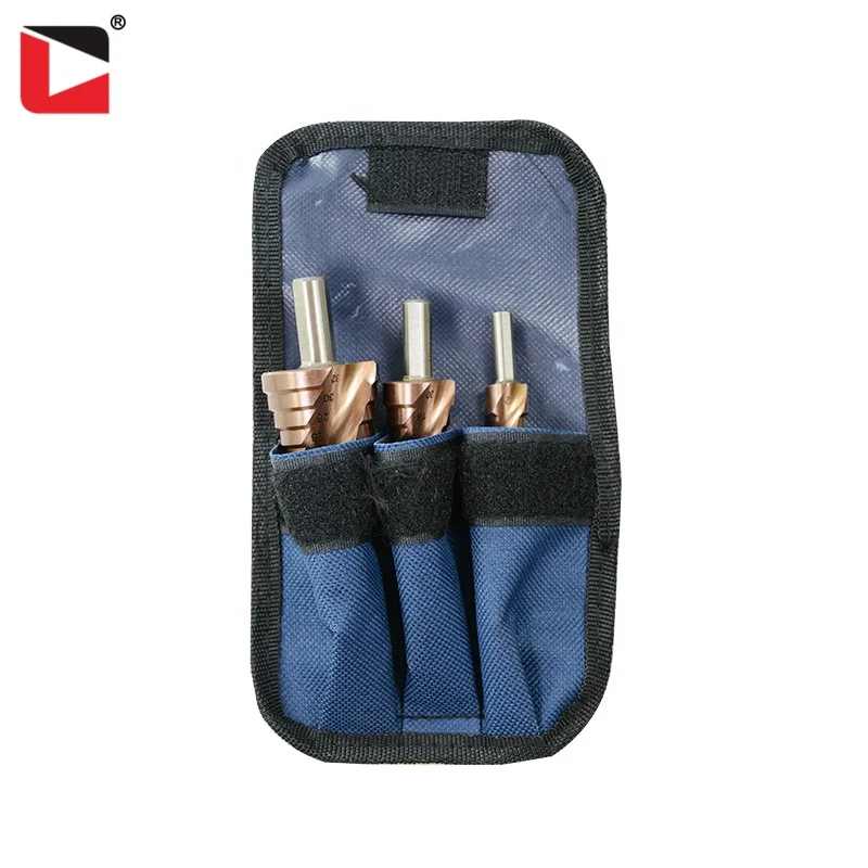 3pcs Hss step cone drill bit cobalt step drill bit set