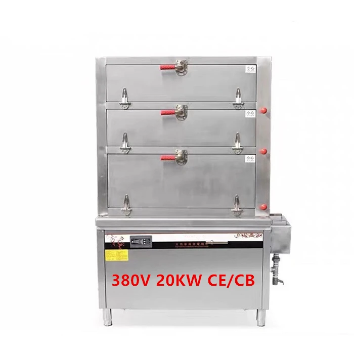 thailand fast food line for central kitchen stove commercial equip chicken restaurant steamers steam rice cooking equipment