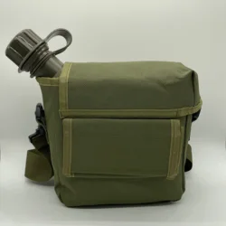 2L square shape field kettle customized camouflage drinking water bottle for  outdoor hiking climbing