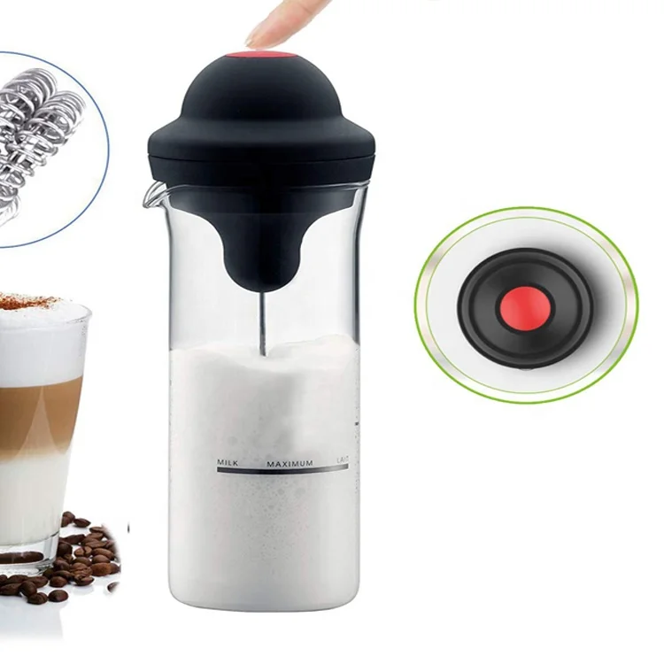 New develop automatic milk shake mixer machine milk frother with pot