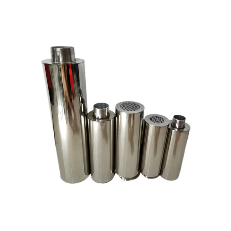 Custom Made High Quality Side Channel Ring Blower Accessories Noise Reduce Vacuum Air Pump Muffler