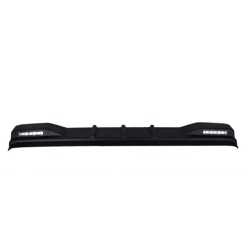 Gobison Hot Sales Front Spoiler With Led for Jeep Wrangler JK 2007-2017 Front Roof Spoiler Front Roof Spoiler with Led