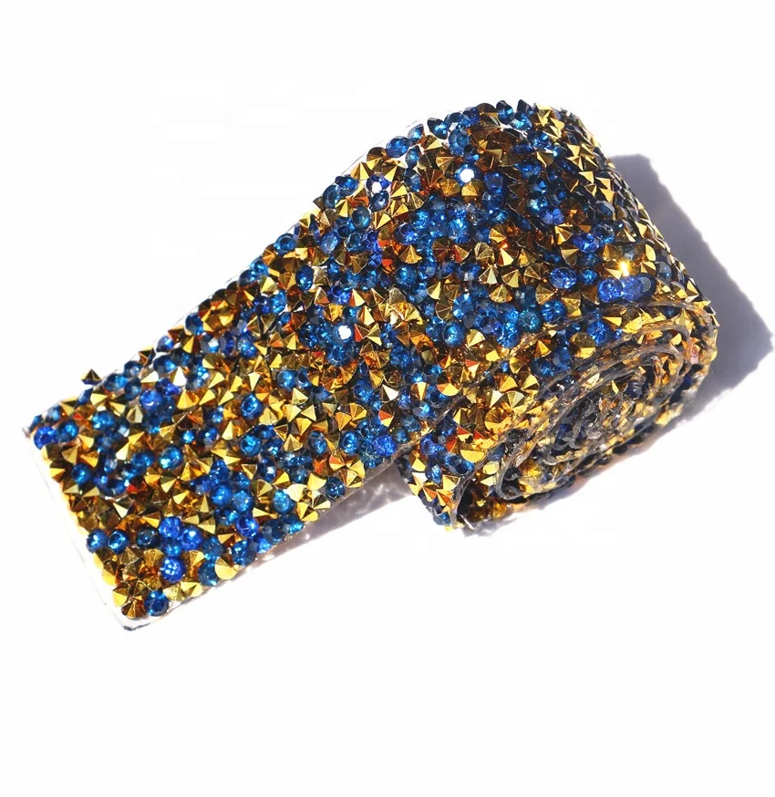 Latest Products 3 cm wedding decoration hot fix rhinestone band r evening prom dresses