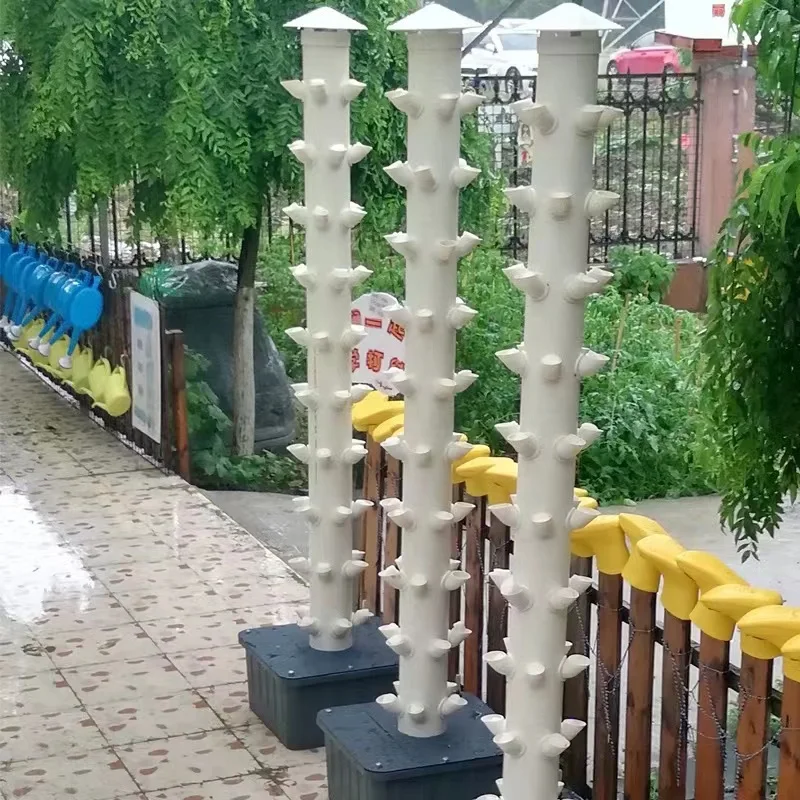 hydroponic greenhouse vertical aeroponics towers garden growing systems multilayer vertical aeroponics tower