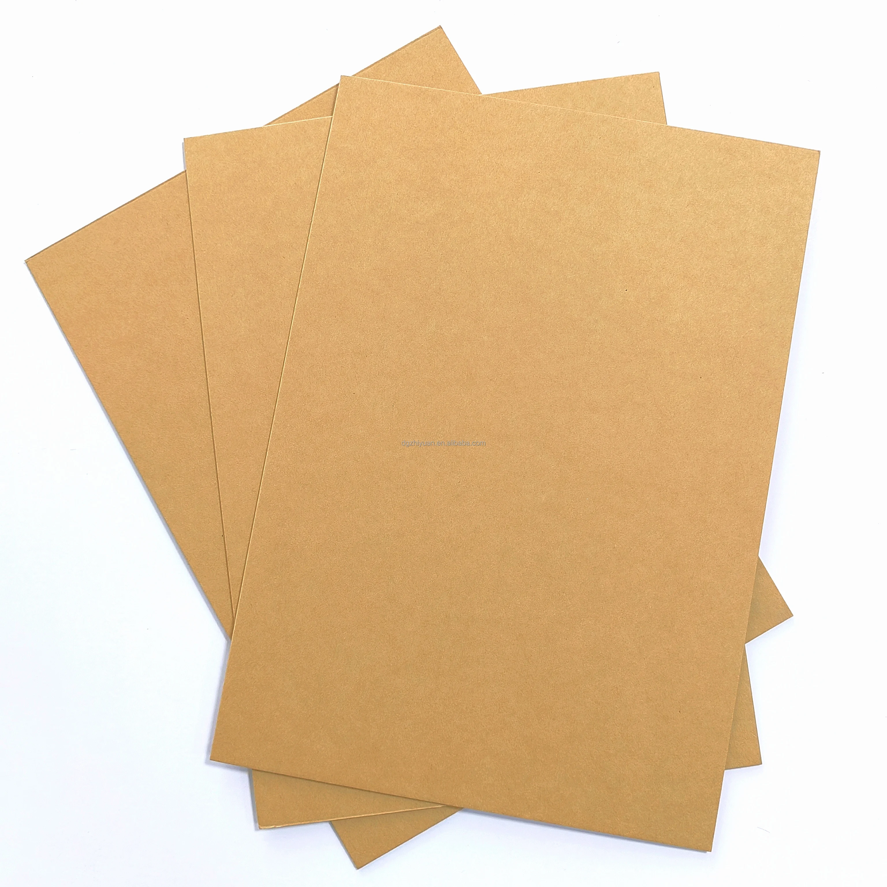 Подгонянный толстый Размер 800gsm 900gsm 1000gsm 1100gsm 1200gsm крафт-бумага переработанная коричневая крафт-картон