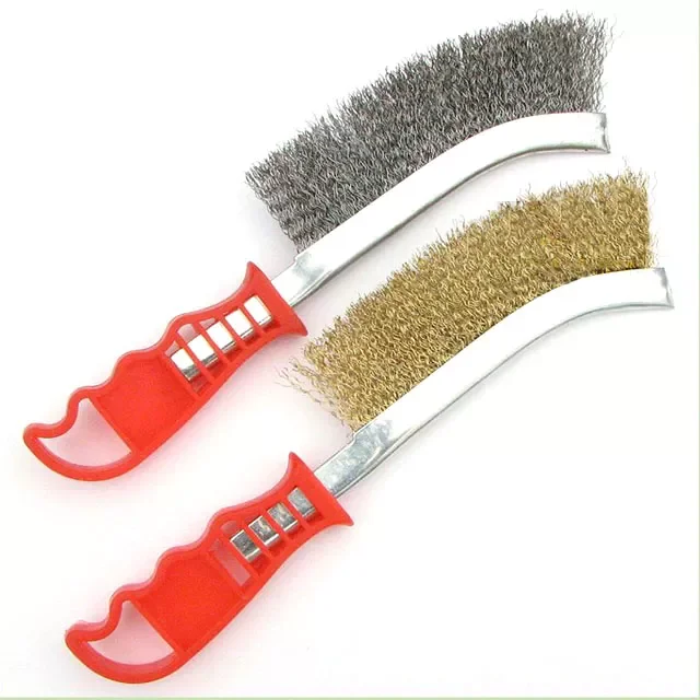 Cleaning Brass Mini Hand Wire Brushes Bristle Cooper Hand Wire Brush
