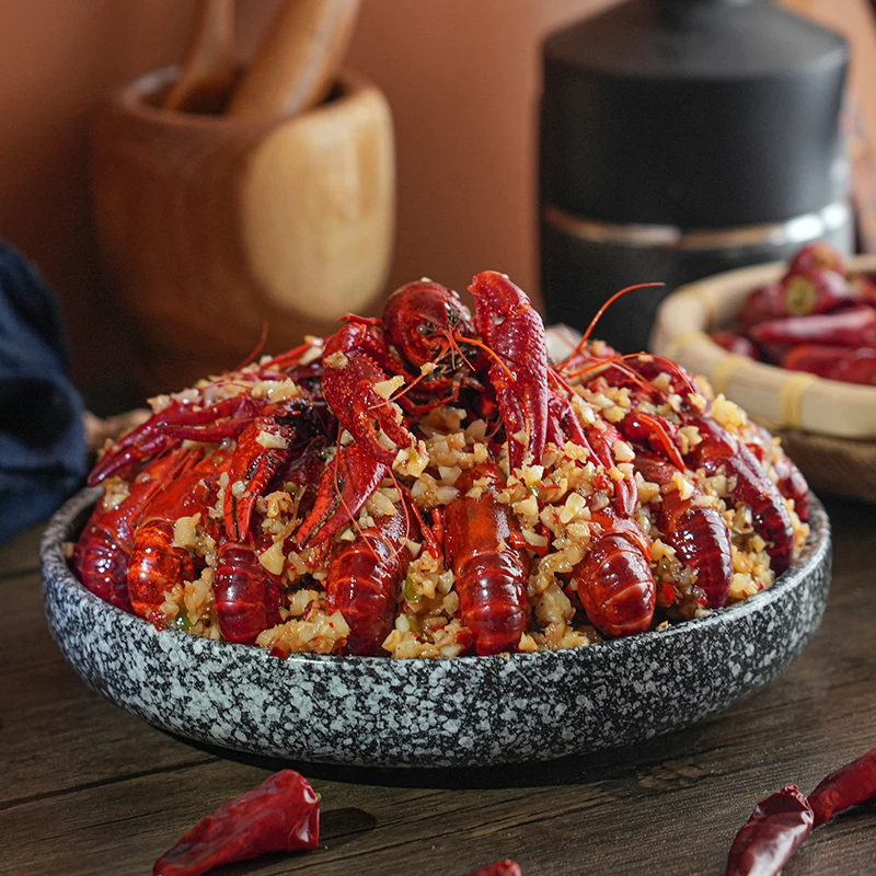 Factory Halal Food Garlic Mild Spicy Sauce Seasoning Condiments Chili Sauce Spicy Condiments Flavor Crayfish Seasoning