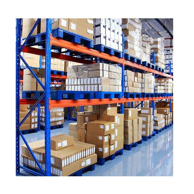 Сверхмощный стеллаж для складских поддонов