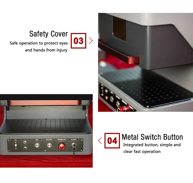 
Barcode/ID Card 30W Mini Laser Engraver Printer 