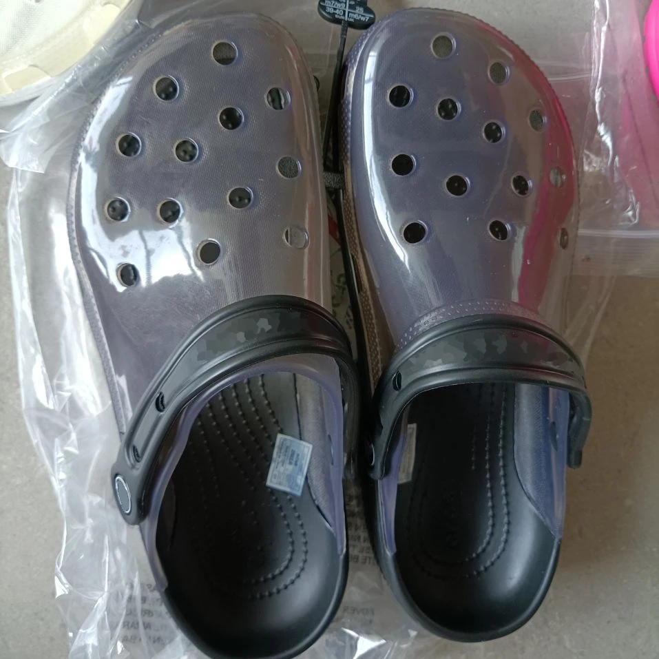 XY1028-1 для девушек; Женские прозрачные сандалии-сабо; Шлепанцы на заказ; Летняя одежда