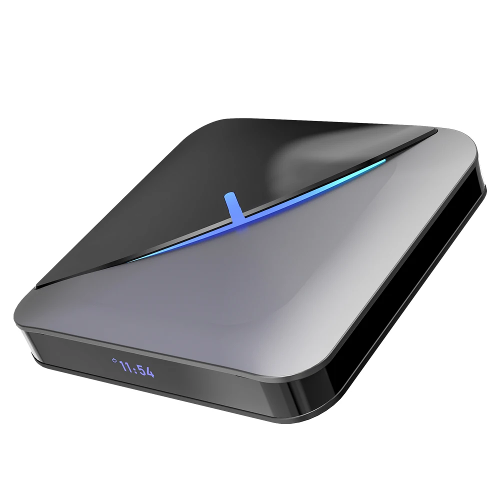 Gocast A95X F3 RGB Light OEM Smart TV Box Amlogic S905X3 BT 4 ГБ/64 Гб двухдиапазонный Wifi Android 9