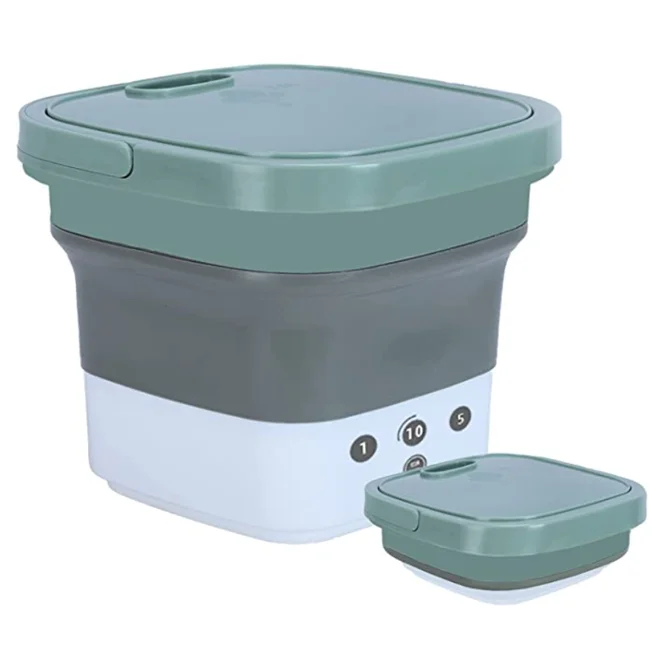 travel baby underwear laundry washer electric ultrasonic folding portable mini washing machine