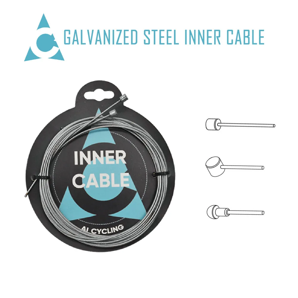 Оцинкованная линия троса переключения передач для велосипеда, внутренняя проволока, сталь, высокопрочная прочная линия троса переключения передач для горного и дорожного велосипеда
