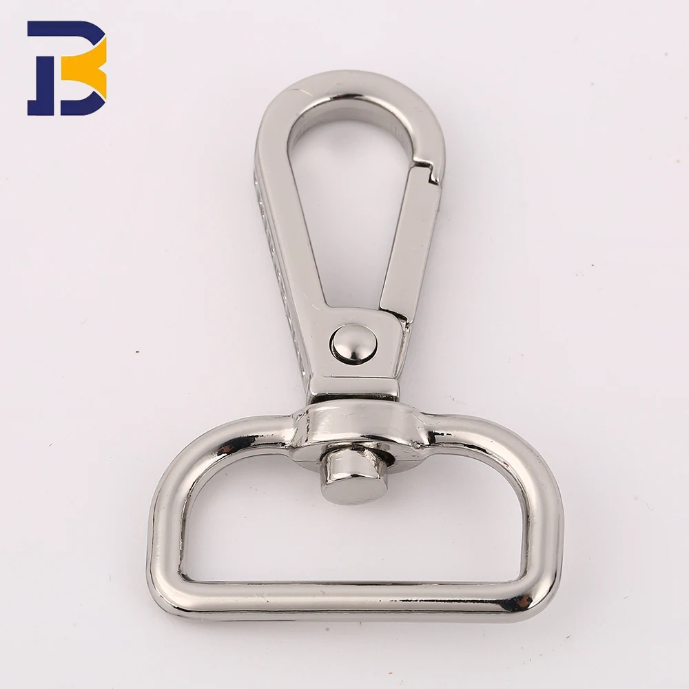 Best-selling high-quality strong rotating brass snap fastener grip mountaineering hook solid brass buckle.