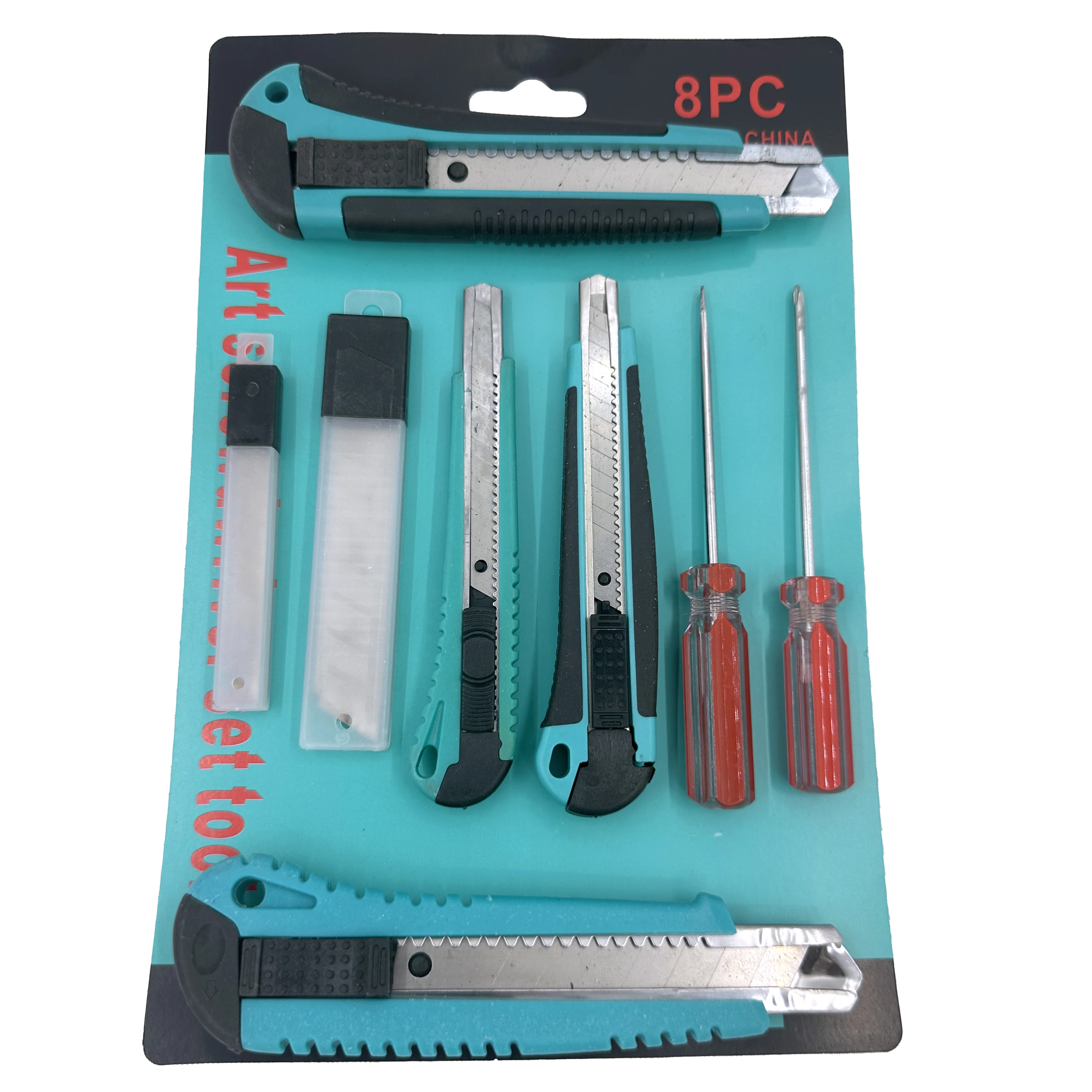 2022 Office Art Cutter Knife 18mm Stationery School Tools Push Button Knife